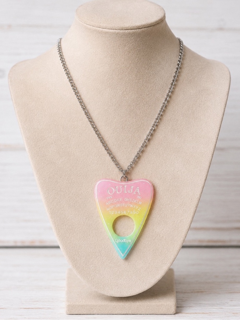 Ouija Planchette necklace